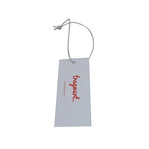 Low MOQ Custom Clothing Hang Tag/Paper Tag Square Garment Tags Clothing Label Garment Price Label for Cloths