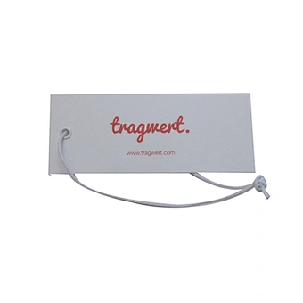 Low MOQ Custom Clothing Hang Tag/Paper Tag Square Garment Tags Clothing Label Garment Price Label for Cloths